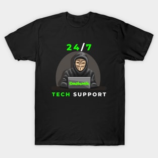 24/7 Tech Support. T-Shirt